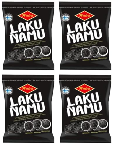 Halva Lakunamu Original Lakritze 4 Pack of 140g Halva Lakunamu Original Lakritze 4 Pack of 140g von Halva
