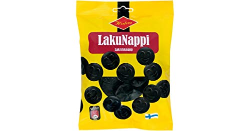 Halva Lakunappi Original Lakritze 1 Pack of 200g von Halva