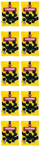 Halva Lakunappi Original Lakritze 10 Pack of 200g von Halva
