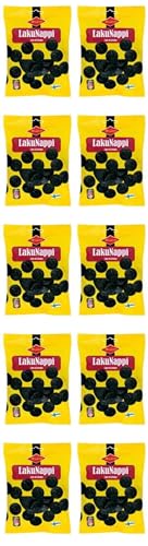 Halva Lakunappi Original Lakritze 10 Pack of 200g von Halva