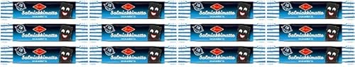 Halva Salmiakkimatto Salty Lakritze 12 Riegel of 60g Halva Salmiakkimatto Salty Lakritze 12 Riegel of 60g von Halva