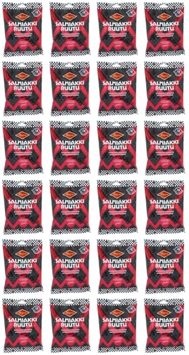 Halva Salmiakkiruutu Salmiakki Lakritze 24 Pack of 170g Halva Salmiakkiruutu Salmiakki Lakritze 24 Pack of 170g von Halva