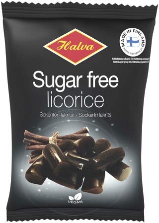 Halva Sugar Free Lakritze 15 Pack of 90g von Halva