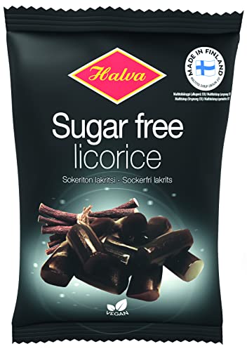 Halva Sugar Free Lakritze 30 Pack of 90g Halva Sugar Free Lakritze 30 Pack of 90g von Halva