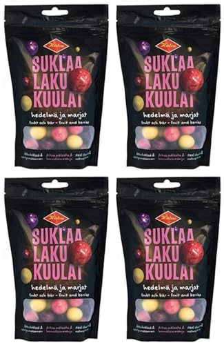 Halva SuklaaLakuKuulat Berry & Fruit Lakritze 4 Pack of 140g Halva SuklaaLakuKuulat Berry & Fruit Lakritze 4 Pack of 140g von Halva