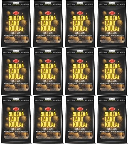 Halva SuklaaLakuKuulat Salmiakki Lakritze 12 Pack of 140g Halva SuklaaLakuKuulat Salmiakki Lakritze 12 Pack of 140g von Halva