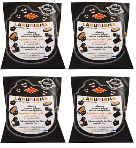 Halva Täytelaku Original Lakritze 4 Pack of 375g Halva Täytelaku Original Lakritze 4 Pack of 375g von Halva