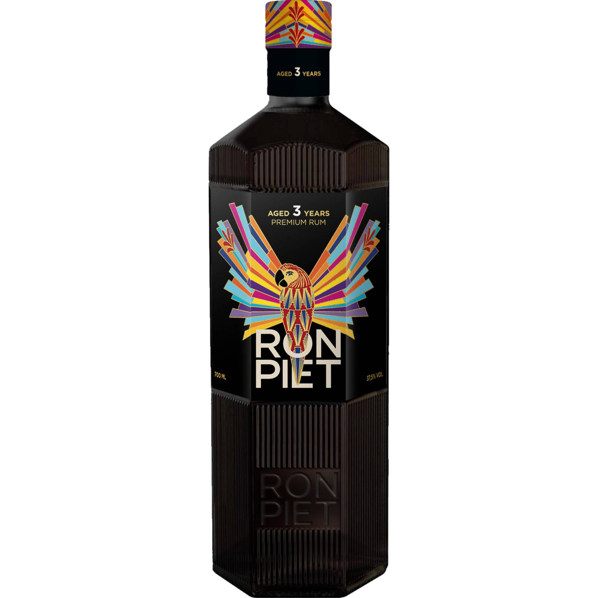 Ron Piet 3 Years Old Rum, Panama, 0,7 L, 37,5% Vol., Spirituosen Ron Piet 3 Years Old Rum, Panama, 0,7 L, 37,5% Vol., Spirituosen von Hamburg Distilling Company HDC GmbH, Hammer Deich 70, 20537 Hamburg