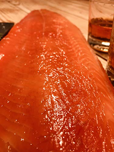 Graved Lachs "Whisky" 1.1 kg Seite - gebeizt mit schottischem Single Malt Whisky von Hamburger Fischwerker