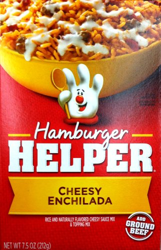 Betty Crocker Cheesy Enchilada, Hamburgerhelfer, 213 ml, 5 Stück von Hamburger Helper