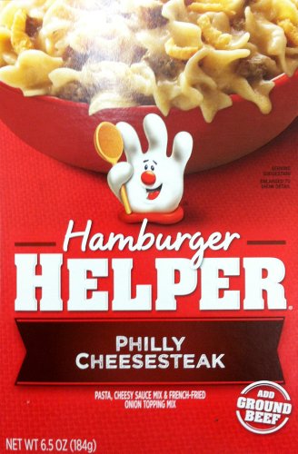 Betty Crocker Philly Cheesesteak Hamburgerhelfer, 184 ml, 5 Stück von Hamburger Helper