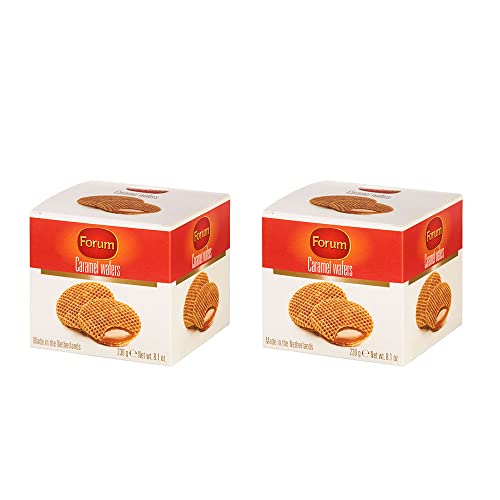 Karamell Waffeln | Waffeln mit Karamellfüllung | im 2er-Set | 2 x 230g Karamell Waffeln | Waffeln mit Karamellfüllung | im 2er-Set | 2 x 230g von Hamlet