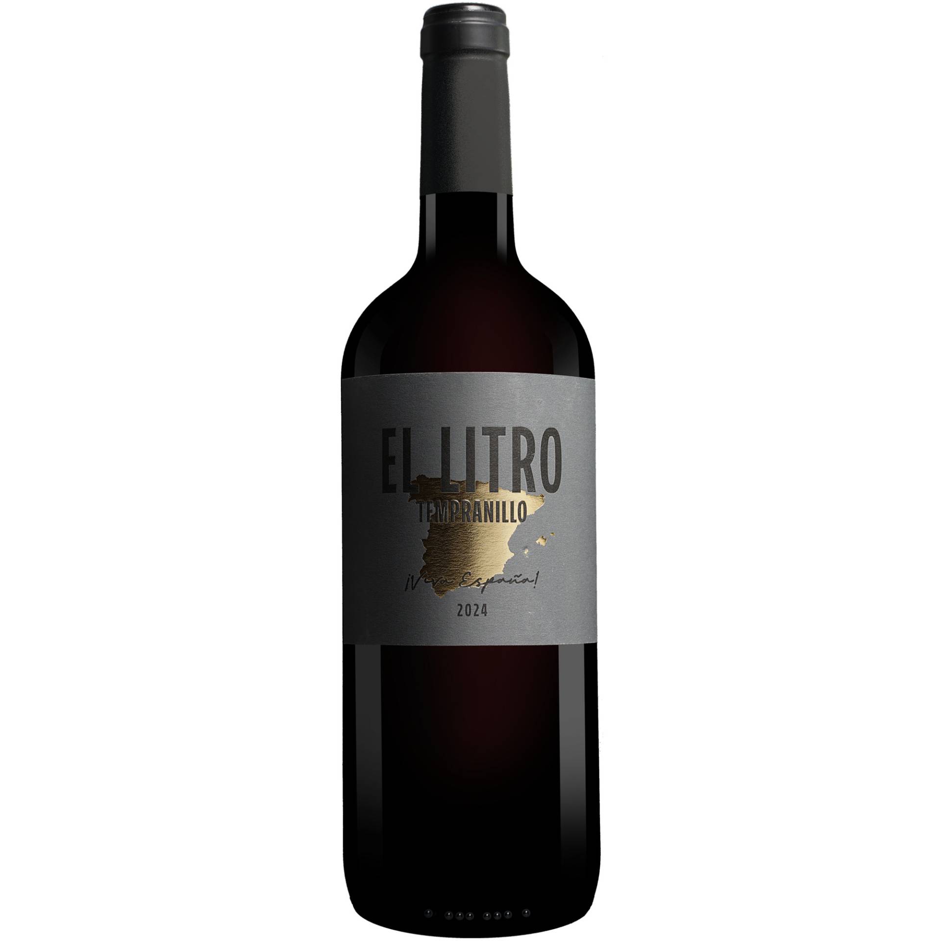 El Litro Tempranillo - 1,0 L. 2024  1L 13.5% Vol. Rotwein Trocken aus Spanien von Hammeken Cellars