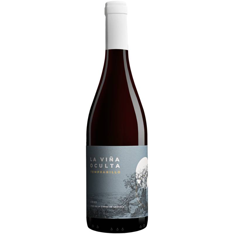 La Viña Oculta Tempranillo 2023  0.75L 14% Vol. Rotwein Trocken aus Spanien von Hammeken Cellars