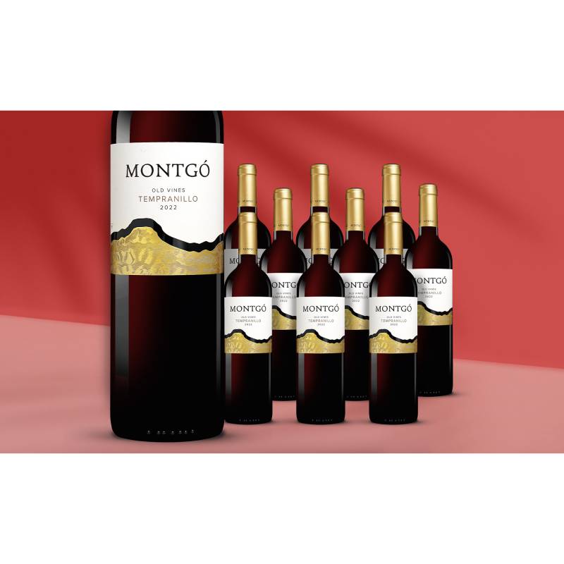 Montgó Tempranillo 2022  7.5L 14% Vol. Weinpaket aus Spanien von Hammeken Cellars