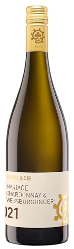 Hammel & Cie Mariage Chardonnay Weißburgunder 2022 (1 x 0,75L Flasche) Hammel & Cie Mariage Chardonnay Weißburgunder 2022 (1 x 0,75L Flasche) von Weingut Hammel & Cie