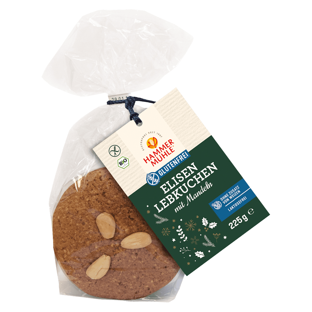 Bio Mandel Elisen Lebkuchen Bio Mandel Elisen Lebkuchen von Hammer Mühle