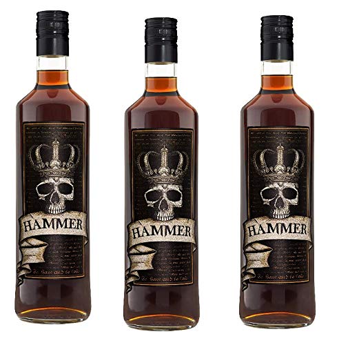 3 Flaschen Hammer Likör Rum-Cognac-Kräuter-Whisky-Frucht Geschmack a 700ml 20% Vol. Likör 3 Flaschen Hammer Likör Rum-Cognac-Kräuter-Whisky-Frucht Geschmack a 700ml 20% Vol. Likör von Hammer Schnaps