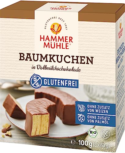 Hammermühle organic BIO Vollmilch-Baumkuchenringe glutenfrei, 2 Stück (2 x 100 gr) von Hammermühle Organic