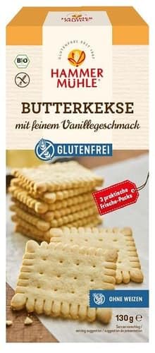 Hammermühle BIO Butterkekse glutenfrei (0.13 kg) von Hammermühle