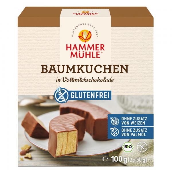 Hammermühle Baumkuchen in Vollmilchschokolade von Hammermühle