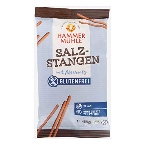 Hammermühle - Bio Salzstangen mit Meersalz gf - 45 g - 18er Pack von Hammermühle