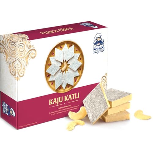 Dairy Valley Kaju Katli (Barfi) Indische Süßigkeit - 300G von Hamper House