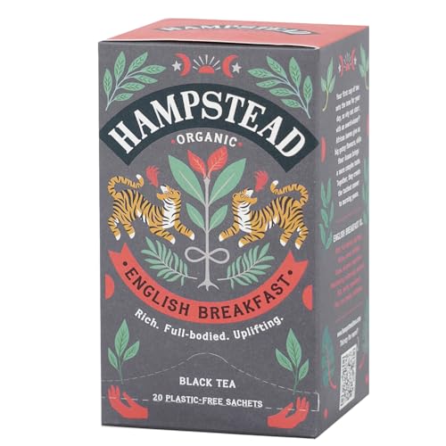 HAMPSTEAD TEA English Breakfast Tea Sachets 20 Beutel, 0,0 kg HAMPSTEAD TEA English Breakfast Tea Sachets 20 Beutel, 0,0 kg von Hampstead Tea