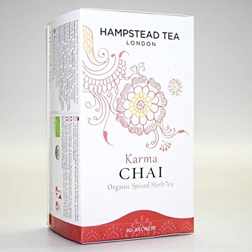 Hampstead Tea Karma Chai 20 BAGS x 4 von Hampstead Tea