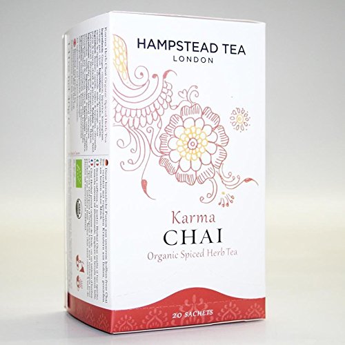 Hampstead Tea Karma Chai 20 BAGS x 4 von Hampstead Tea