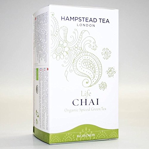 Hampstead Tea Life Chai 20 BAGS x 4 von Hampstead Tea