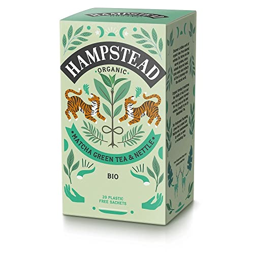 Hampstead Matcha & Brennnessel, Green Tea, 20 Beutel, 40g (12) von Hampstead