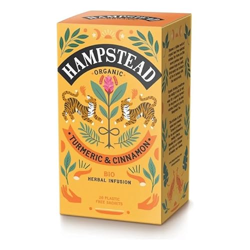 Hampstead Tea Kurkuma & Zimt - Kräutertee 20 Beutel 25g von Hampstead