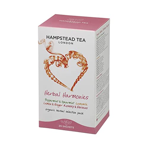 Hampstead Tea London Herbal Harmonies Selection - Tee 20 Beutel, 30g Hampstead Tea London Herbal Harmonies Selection - Tee 20 Beutel, 30g von Hampstead Tea