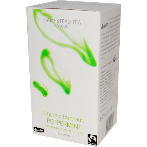 Hampstead Tea London Pfefferminz Tee, Bio Kräutertee von Hampstead Tea