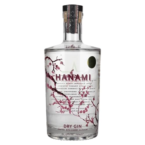 Hanami Dry Gin 43,00% 0,70 Liter von Hanami