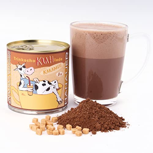 BIO SchoKUHlade Karamell - Trinkschokolade - 250g Dose BIO SchoKUHlade Karamell - Trinkschokolade - 250g Dose von Hanauer