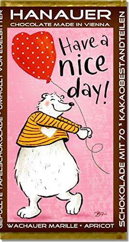 Hanauer BIO Schokolade "Have a nice Day", 70 g von Hanauer