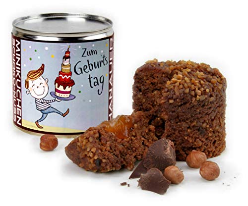 Hanauer Minikuchen SchokoNuss "Zum Geburtstag", 1er Pack (1 x 170 g) von Hanauer