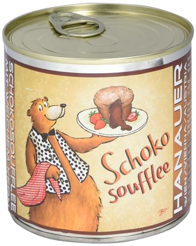 Hanauer Minikuchen Schokoladesoufflee mit weichem Kern, 1er Pack (1 x 170 g) von Hanauer