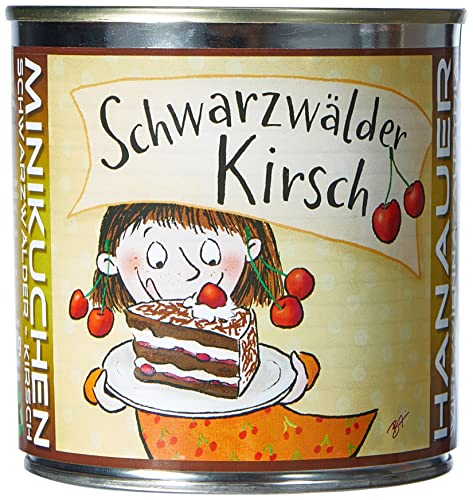 Hanauer Minikuchen Schwarzwälder Kirsch, 1er Pack (1 x 170 g) von Hanauer