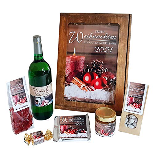 Geschenkset Himmlische Weihnachten | Feinkostgeschenkkorb für Weihnachten von Handelsagentur Kasberger