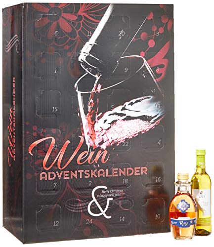Wein-Adventskalender"Modell Glas" von Handelshaus Huber-Koelle