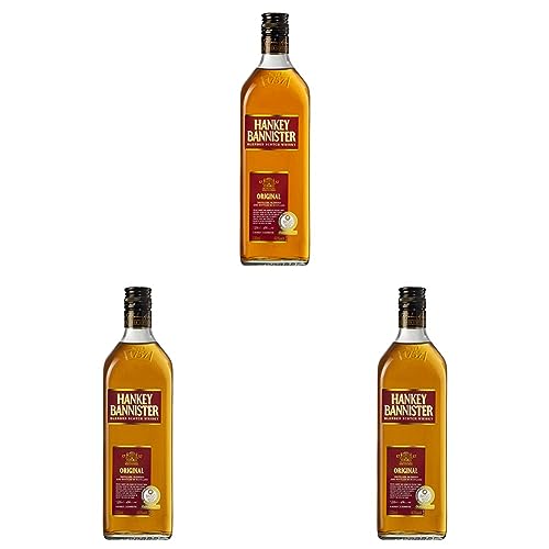 Hankey Bannister Blended Scotch Whisky (1 x 0,7l) - Original schottischer, vollmundiger Whisky mit 40% vol. | 700 ml (3er Pack) von Hankey Bannister