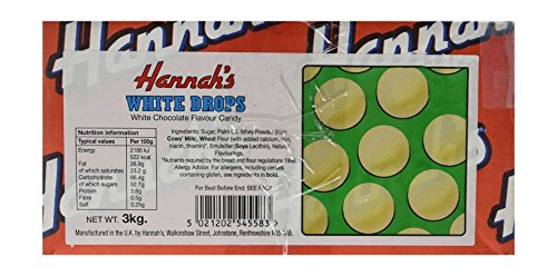 HANNAHS WHITE DROPS - 3KG von Hannahs
