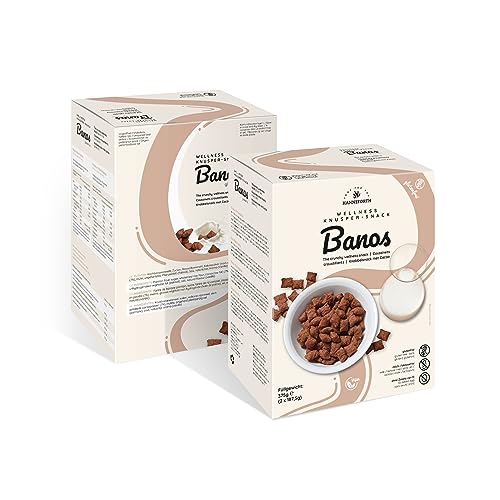 Banos - Glutenfreie Schokokissen Knuspermüsli - 2x375g von Hanneforth