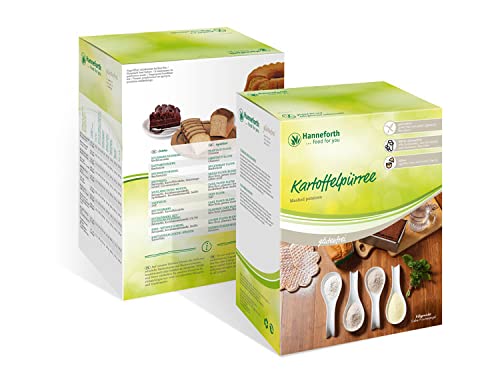 Glutenfreie Kartoffelflocken zum Backen oder Kochen, vegan, ohne Bindemittel (2x375g) von Hanneforth