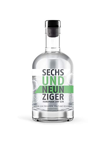 Hannover96 Gin | Sechsundneunziger Gin | 500ml Einzelflasche | 42% Vol. | Geschenkidee für Hannover96 Fans und Hannover Liebhaber von WeiLa