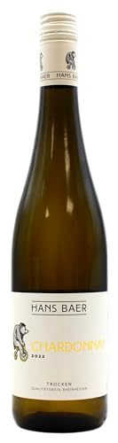Hans Baer Chardonnay Weißwein trocken 11.5% vol., 6er Pack (6 x 0.75 l) von Hans Baer