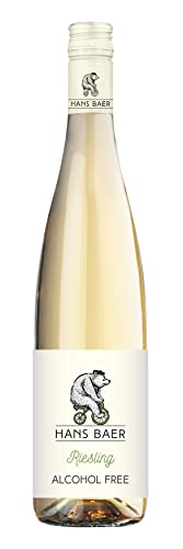 Hans Baer Riesling - Alkoholfreier Weißwein aus Deutschland (1 x 0,75 L) von Hans Baer